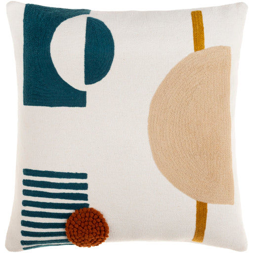 SYA 18” NOVEL ABSTRACT PILLOW