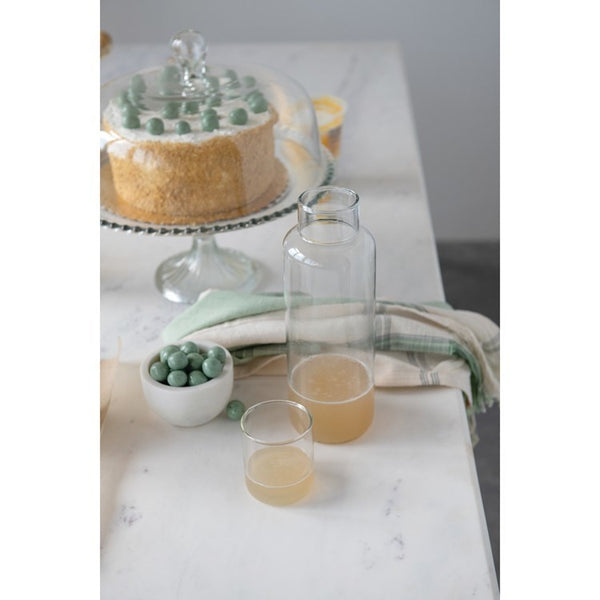 CC SET/4 WHITE MARBLE BOWLS