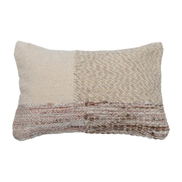 CC WOVEN LUMBAR PILLOW