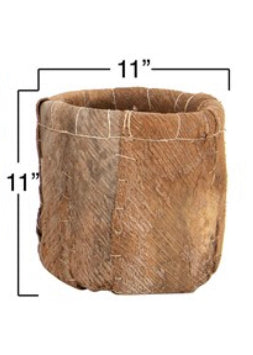 CC 11” COCOA LEAF BASKET