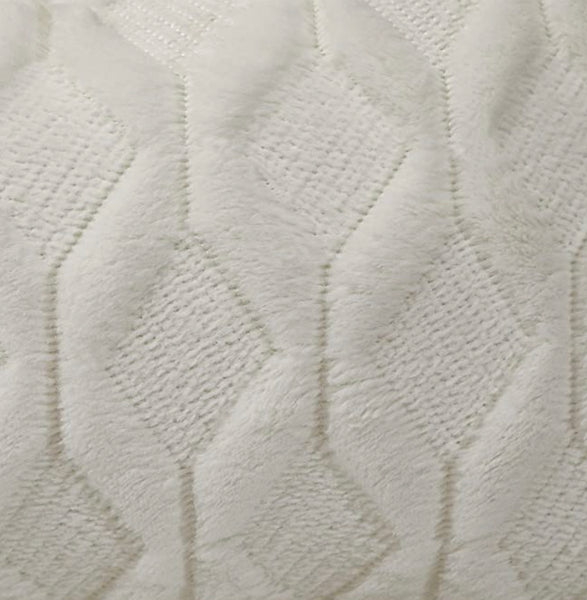 A 12x20 WHITE TEXTURED PILLOW