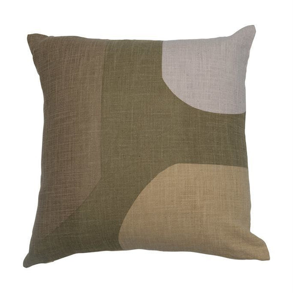 18” GREEN MODERN PILLOW