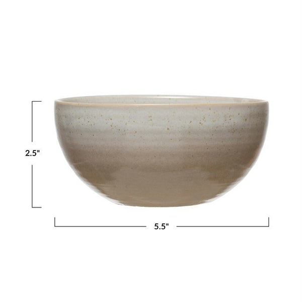 B SOUP/DIP Bowl,Reactive Glaze,(Each One Will Vary)