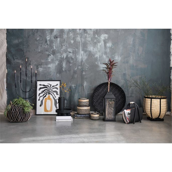 B 19-1/2"W x 27-1/2"H Abstract Flower WALL ART