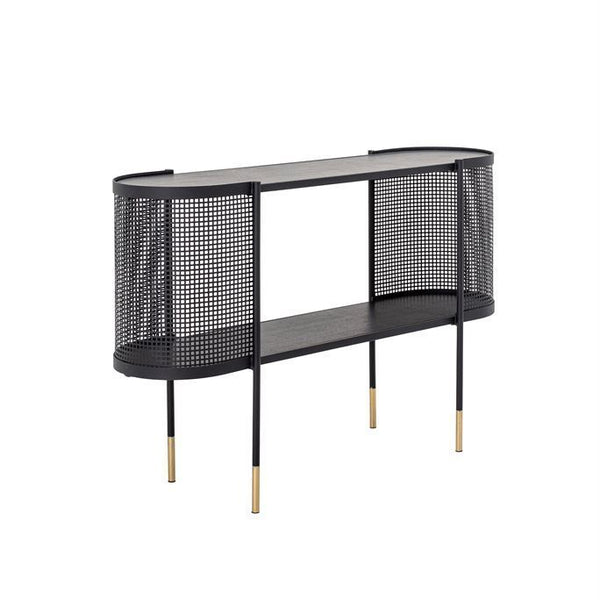B 47"W x 14.25"Dx31.5"H Metal Console Table
