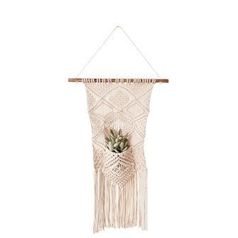 CC Macrame Wall Hanging w/ Pocket