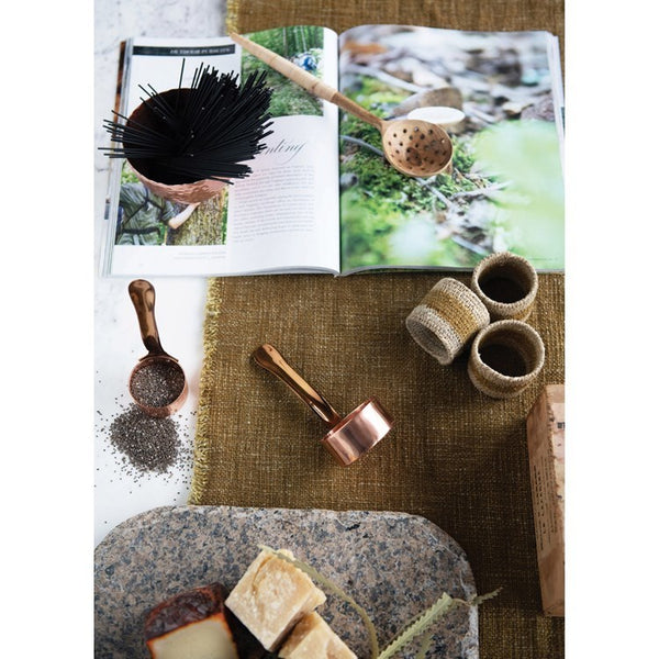 CC SET/4Copper & Brass Measuring Cups,