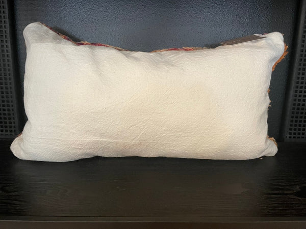 DZ VINTAGE MOROCCAN RUG LUMBAR PILLOW 2