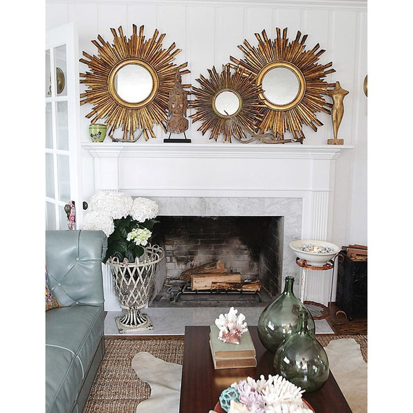 CC SUNBURST GOLD MIRROR