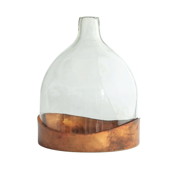CC CLOCHE W/ COPPER TRAY