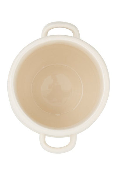 CC WHITE HONEY JAR W/ DIPPER