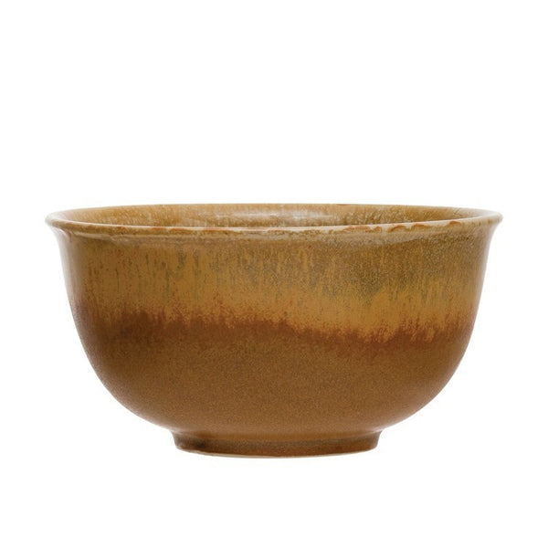 CC 5” MUSTARD GLAZED BOWL