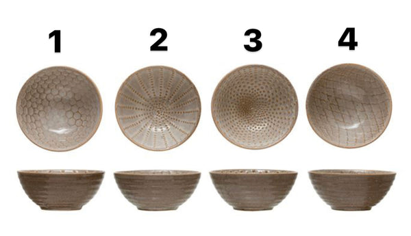 SMALL BEIGE (1) GLAZED BOWL