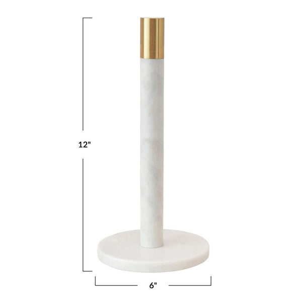 MARBLE PAPER TOWEL HOLDER