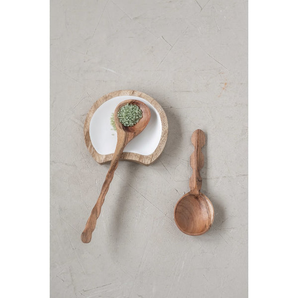 MANGO/ENAMEL SPOON REST