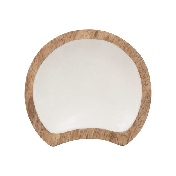 MANGO/ENAMEL SPOON REST