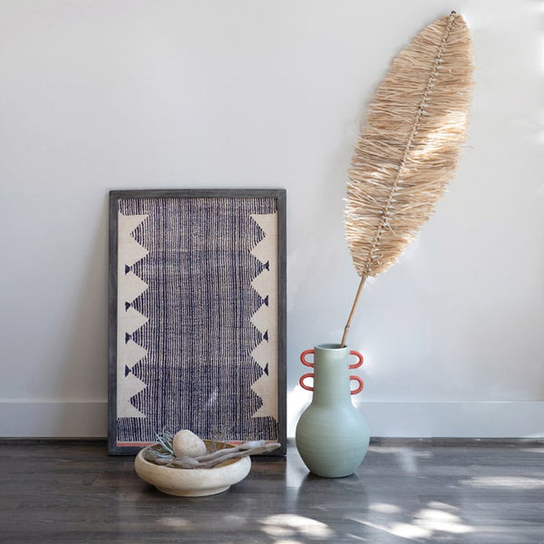 CC ABSTRACT FABRIC FRAMED PRINT