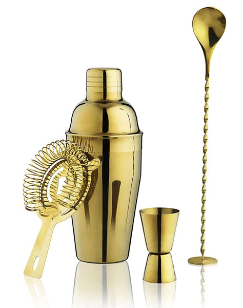 GOLD BARWARE BOX SET
