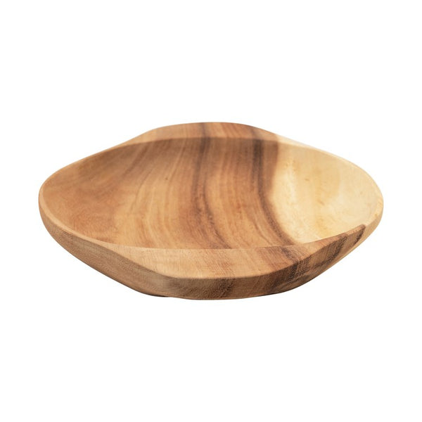 CC ACACIA WOOD BOWL W/ HANDLES