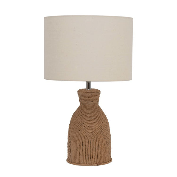 CC ROPE WEAVED LAMP