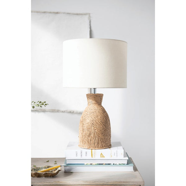 CC ROPE WEAVED LAMP