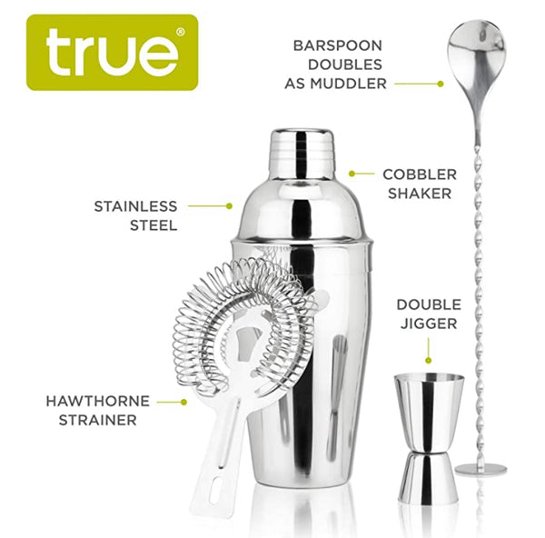 STAINLESS BARWARE BOX SET
