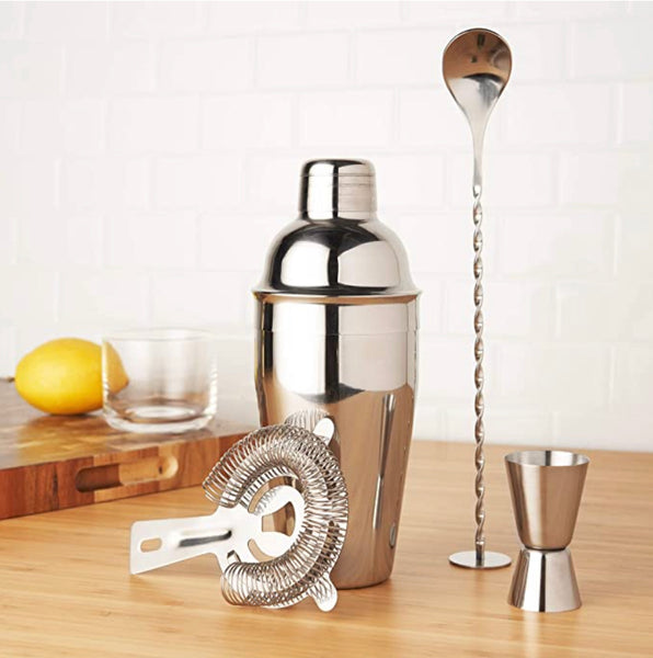 STAINLESS BARWARE BOX SET