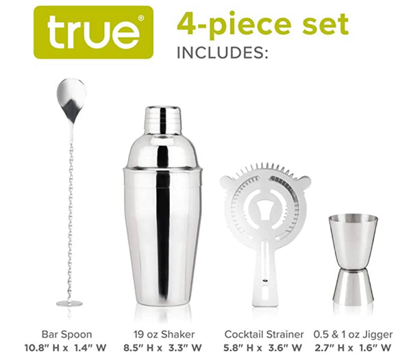 STAINLESS BARWARE BOX SET