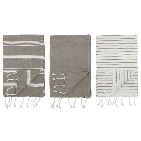 B SET/3 TURKISH TOWELS