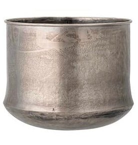 B MEDIUM GALVANIZED PLANTER