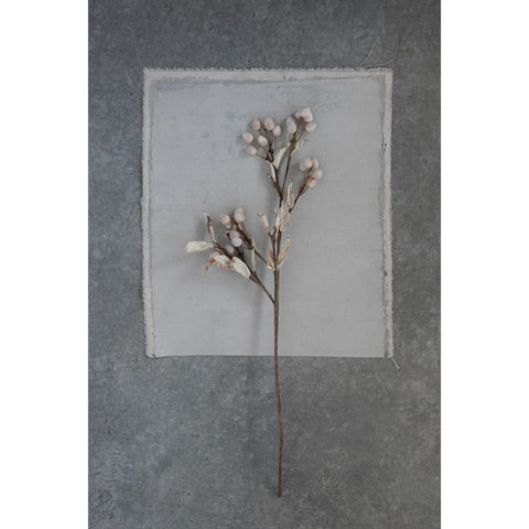 CC FAUX PAPER CREAM BERRY PICK