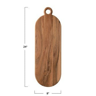 CC  Wood Cheese Board w/ Handle