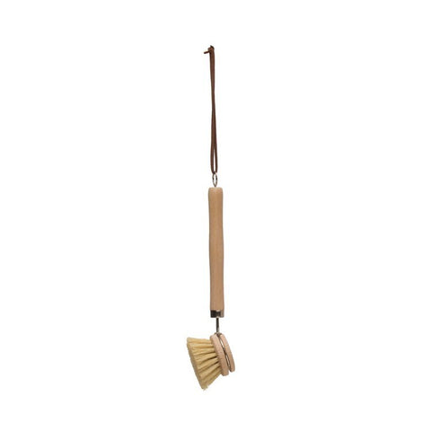 CC NATURAL WOOD DISH BRUSH