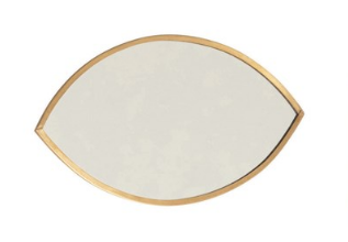 POINTED OVAL MINI MIRROR