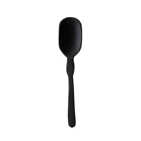 BLACK WOOD SERVING SPOON