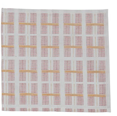CC SET/4 RED DOTS10” COTTON NAPKINS