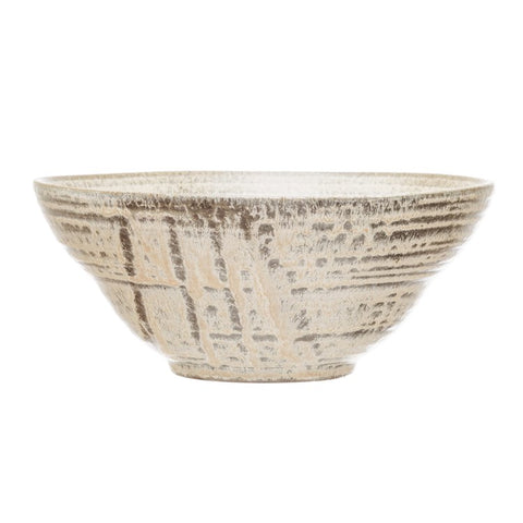 CC 7.75x3.5 CREAM Stoneware Bowl
